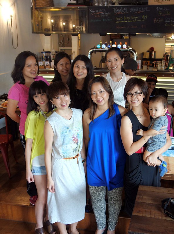 group shot with mediacorp host lin you yi