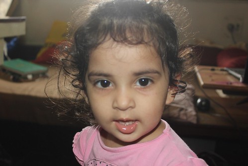 Nerjis Asif Shakir 2 year old Canon user by firoze shakir photographerno1
