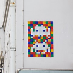 Invader Paris from #500 to #599