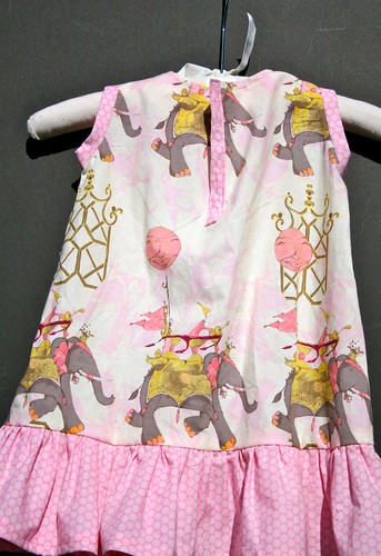 Elephant dress, back