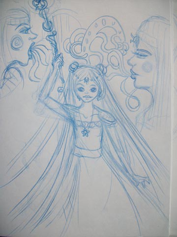 Random Sailor Moon Sketch