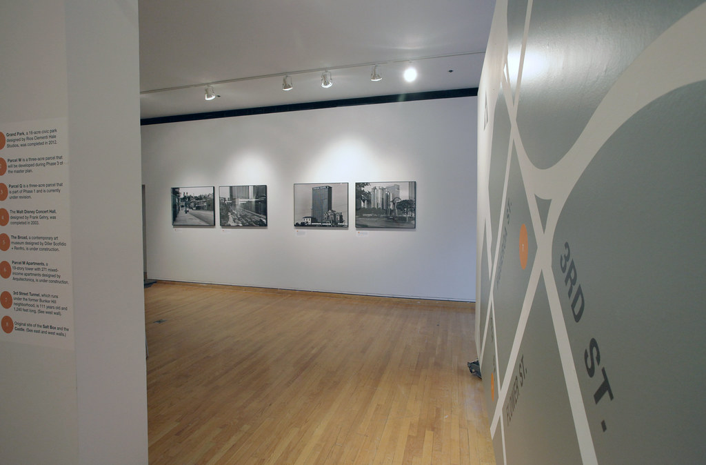 A view of the Hartell Gallery installation, "A Grand Project."