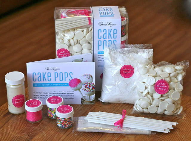 DIY cake pop decorating kit