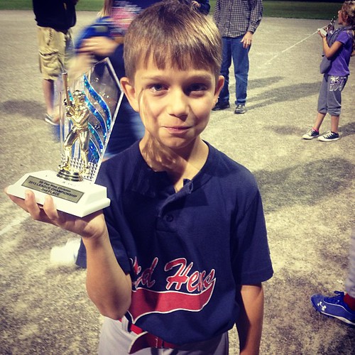 Chase's baseball team too second place for the season. Great job Chase!!