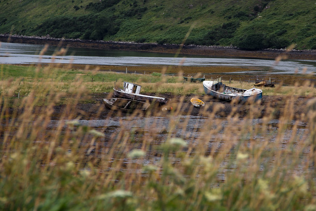 Abandoned Boats - Isle of Skye