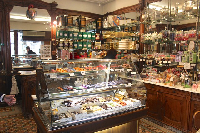 loja de chocolates em paris