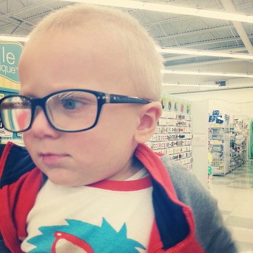 Babies in glasses are the cutest