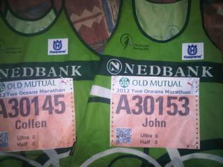 Official two oceans racing kit for john birgen and collen makaza by donnette1