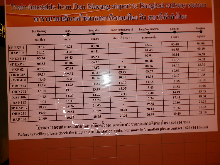 Transportes del aeropuerto Suvarnabhumi a Don Muang- Bangkok - Foro Tailandia