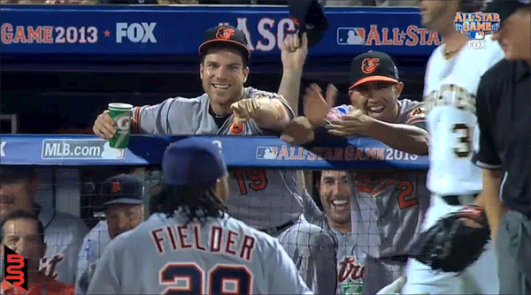 Orioles All-Stars laugh at Prince  Fielder's triple