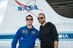 The Spurs frenchmen visit NASA