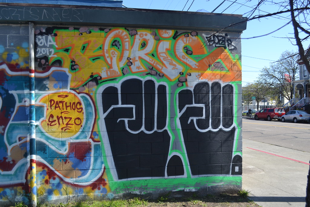 BORIS, SELF, Street Art, Graffiti, Oakland, 