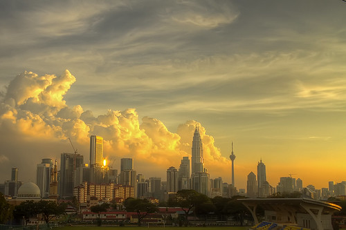 Golden Hour, Kuala Lumpur, Malaysia