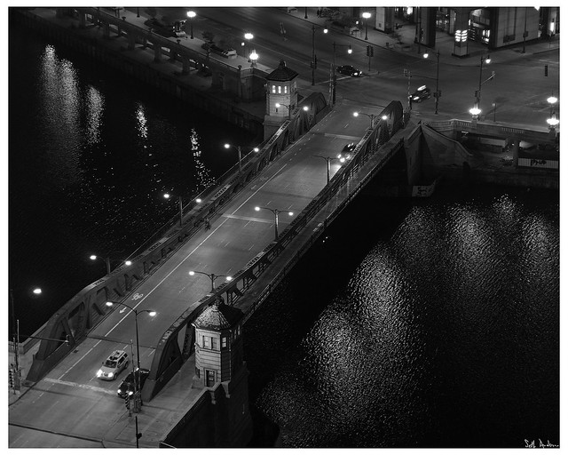 Franklin Street Bridge at Night