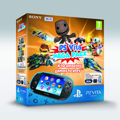 PS Vita Mega Pack – 10 games and an 8GB Memory Card for €39.99 