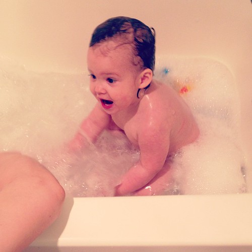 Bubble bath!