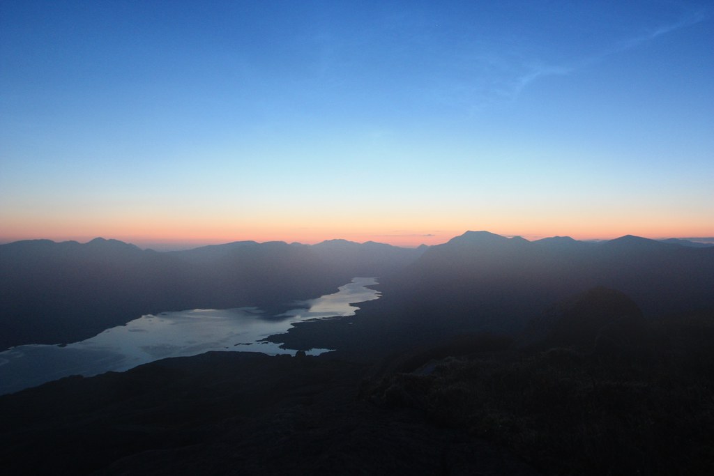 Pre-dawn over Loch Etive