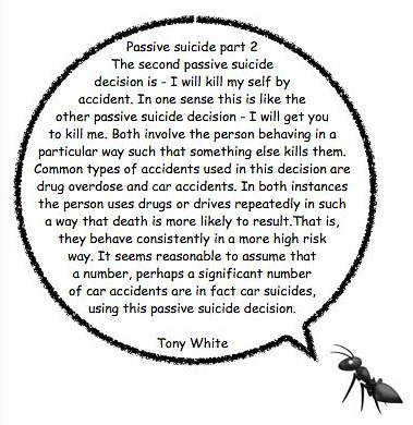 Passive suicide part 2