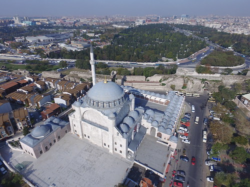 Mihrimah Sultan Camii a levegőből