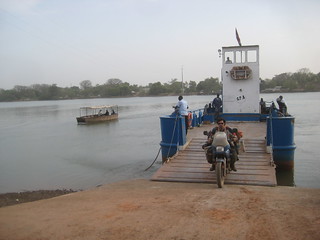 Crossing River Gambia