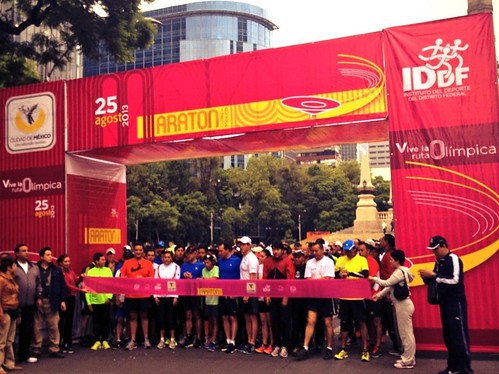 Primer entrenamiento Maraton de la Ciudad de México 2013