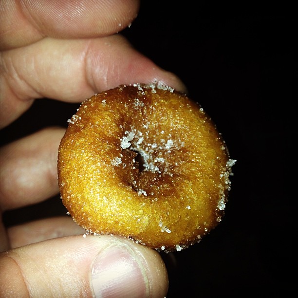 Middle if the night fresh mini donuts. #bonnaroo #eatthedounuts