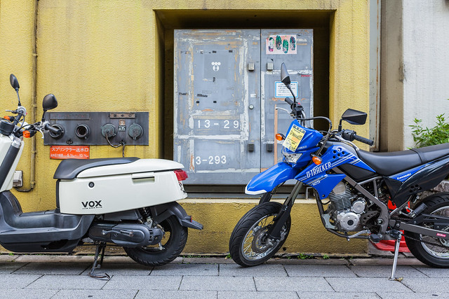 20130730_03_Yamaha VOX & Kawasaki D-TRACKER 125