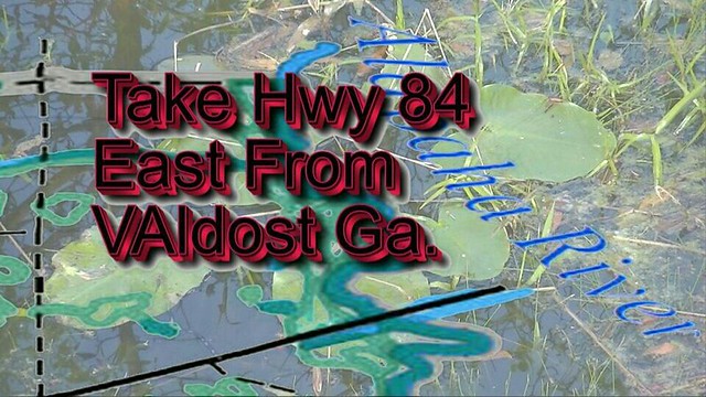Take Highway 84 east from Valdosta GA.