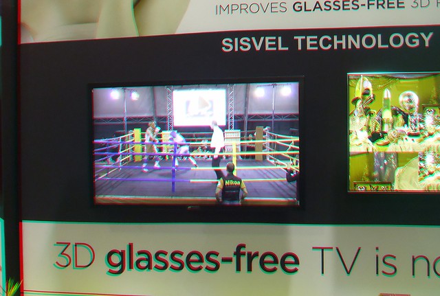 Glasses Free 3D TV - in 3D!