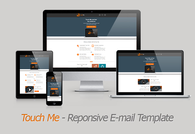 Touch Me - Responsive E-mail Template