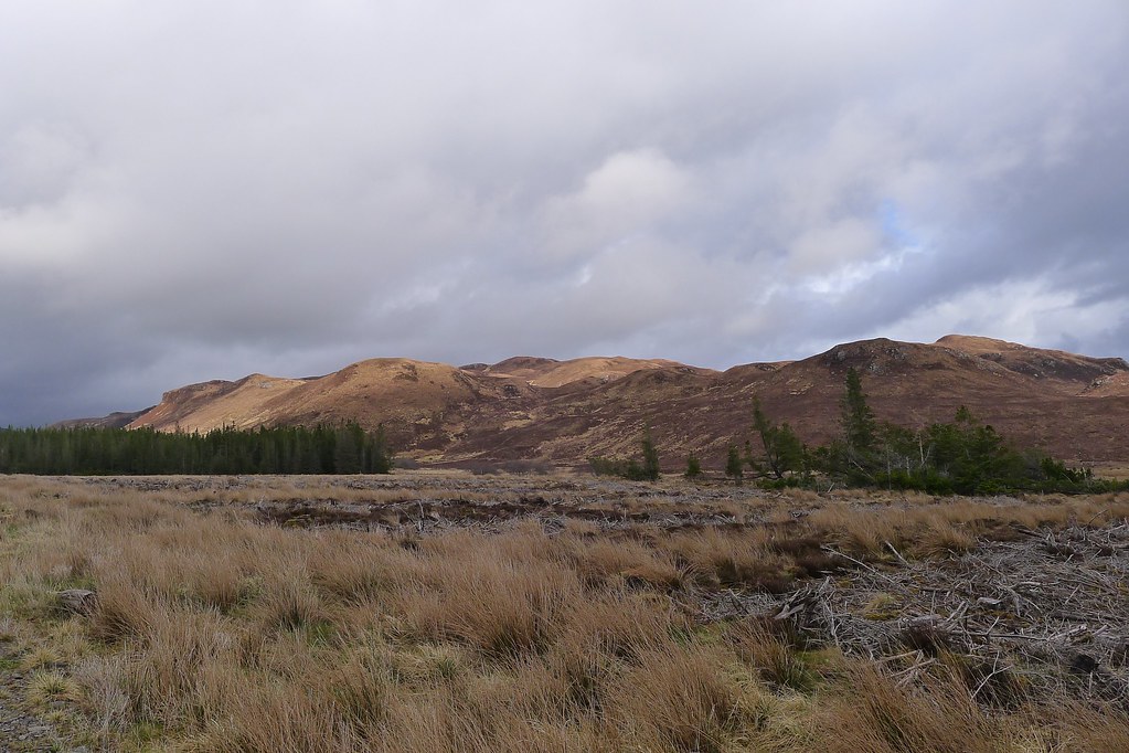 The hills south of Glen Udalain