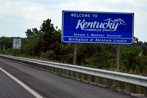 Welcome To ...Kentucky Sign