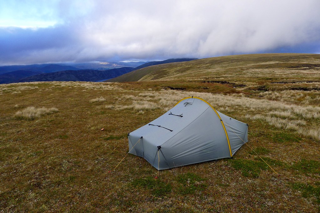 Camping above Coire Cam, East Drumochter