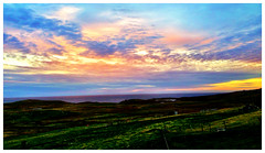 Evening sunshine over South Punds,Levenwick #Shetland#Levenwick#camera+ by davidearlgray