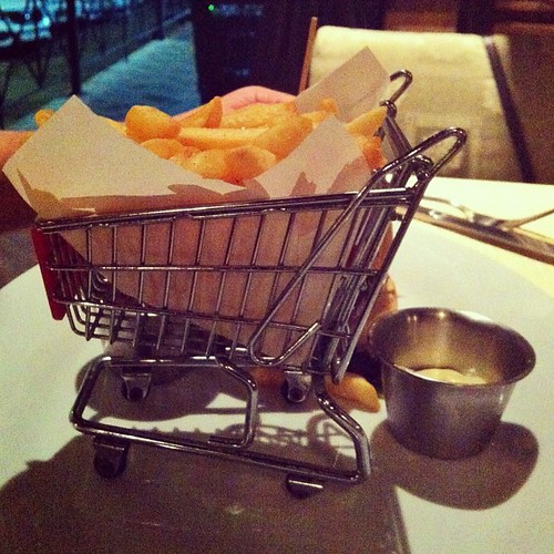 French fries á la supermarket cart by Bracuta