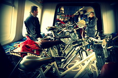 Copenhagen Train With Bicycles