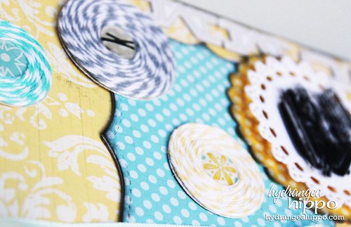 Summer Journal by Jennifer Priest for Tombow and Epiphany Crafts Lily Bee Hydrangea Hippo - detail 1