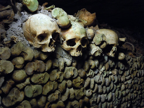 Paris Catacombs Skulls
