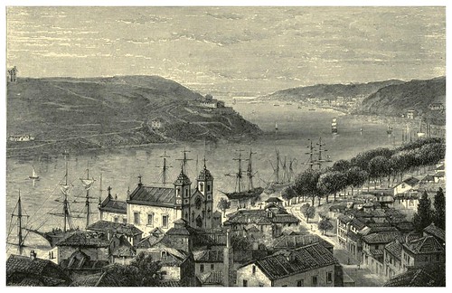 009-El Duero desde los altos de Oporto-Fair Lusitania -1874