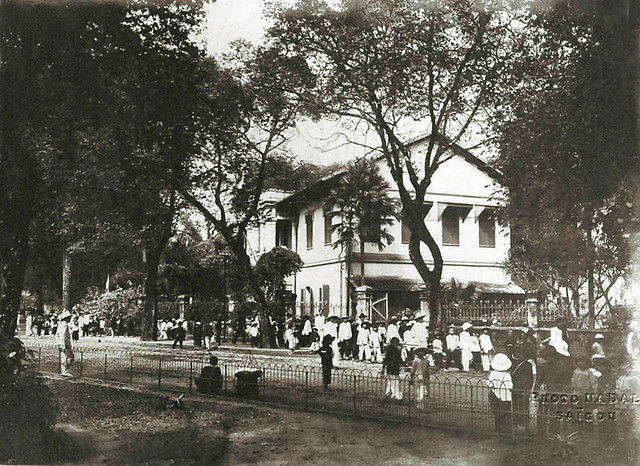 Saigon vers 1930 - Ecole Marc Ferrando, à Gia Dinh