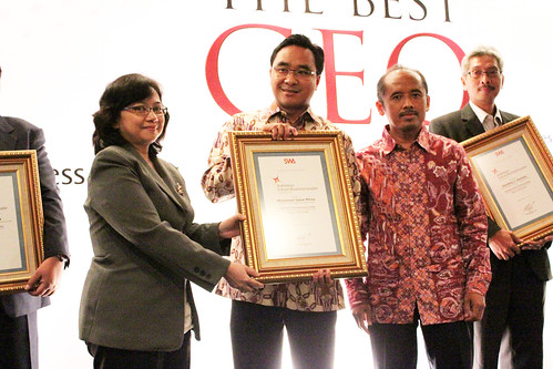 The Indonesia Future Business Leader 2013: Mohammad Iqbal Mirza.