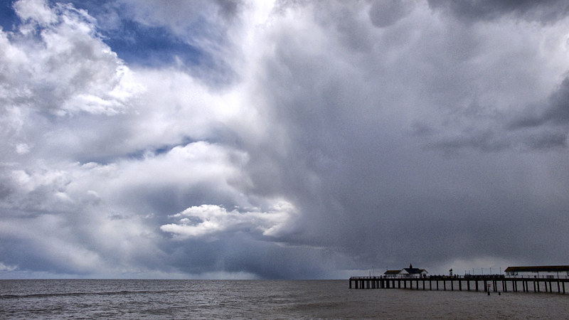 Big Weather Over Southwold Pier