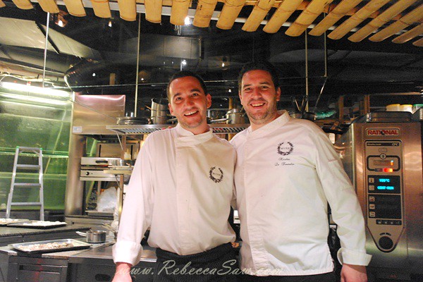 chef florent passard and Chef Nicolas Le Toumelin