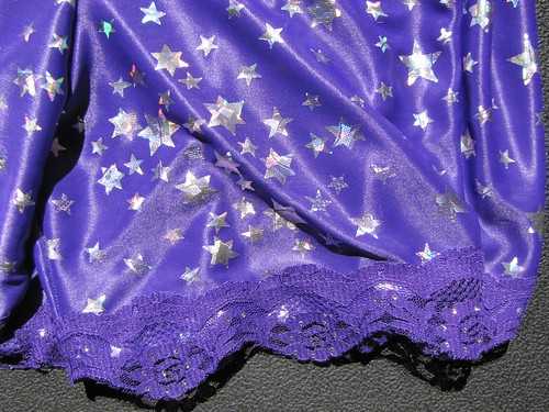 purple pettipants with stars leg