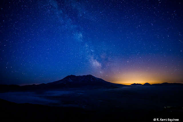 Milky Way over Mt. St. Helens-1772