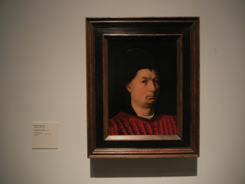 DSCN7996 _ Portrait of a Man, c. 1465, Petrus Christus (1410-1472), LACMA