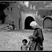 Madre e hijos en Tanger