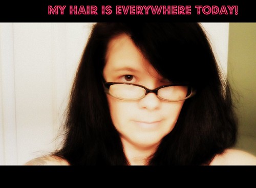 My hair is everywhere today by UgleeLittleThings