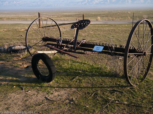 A Sulky Rake at Traver Ranch in Carrizo Plain National Monument, California