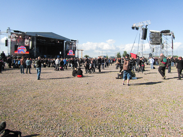 Sonisphere Finland 4.6.2012, Helsinki.